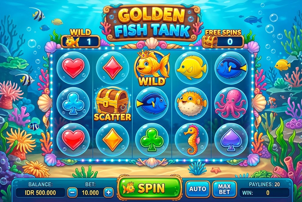 Golden Fish Tank