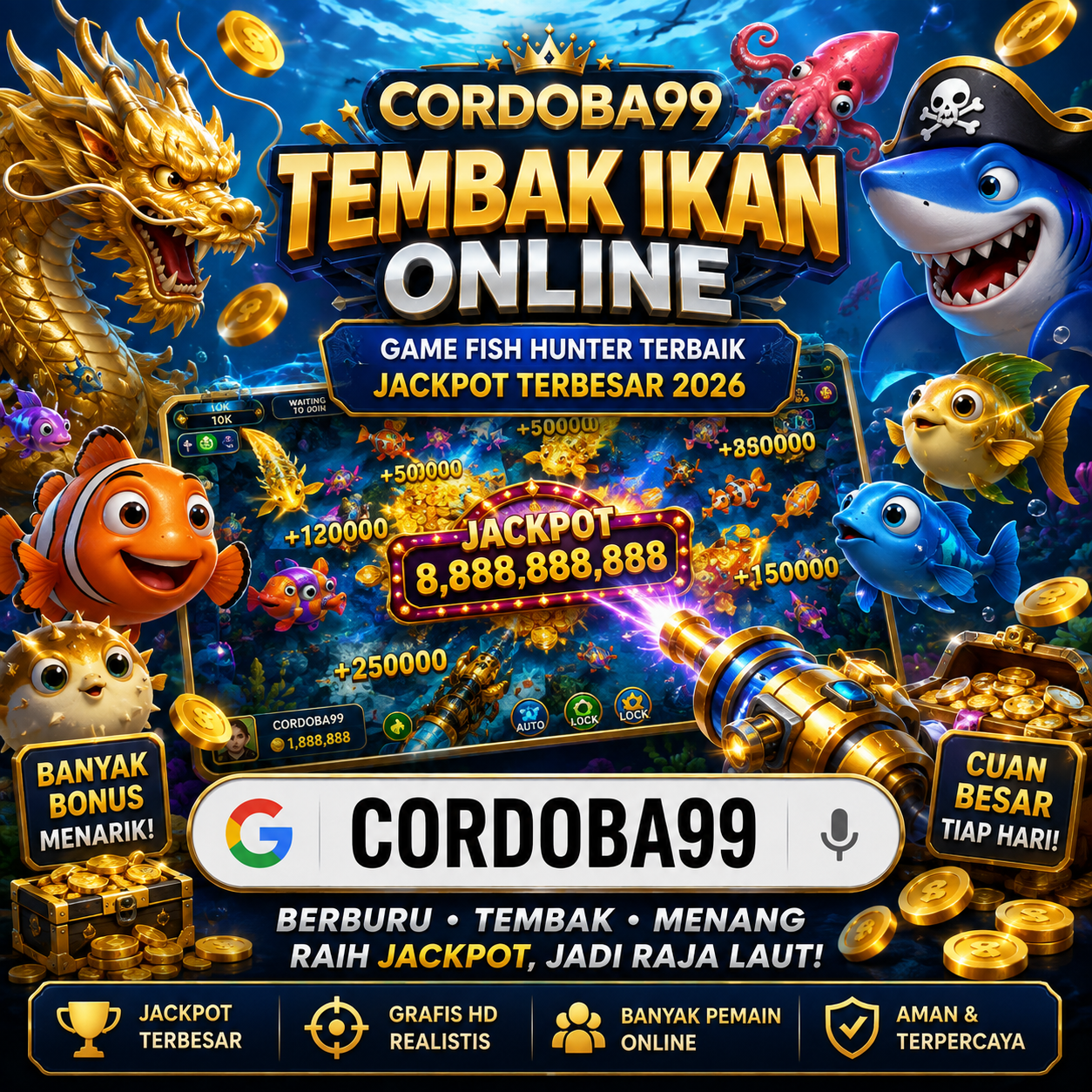 Tembak Ikan Online Cordoba99